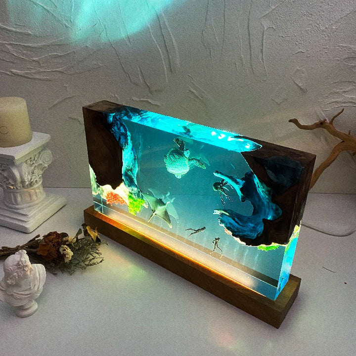 海中世界 レジンテーブルライト