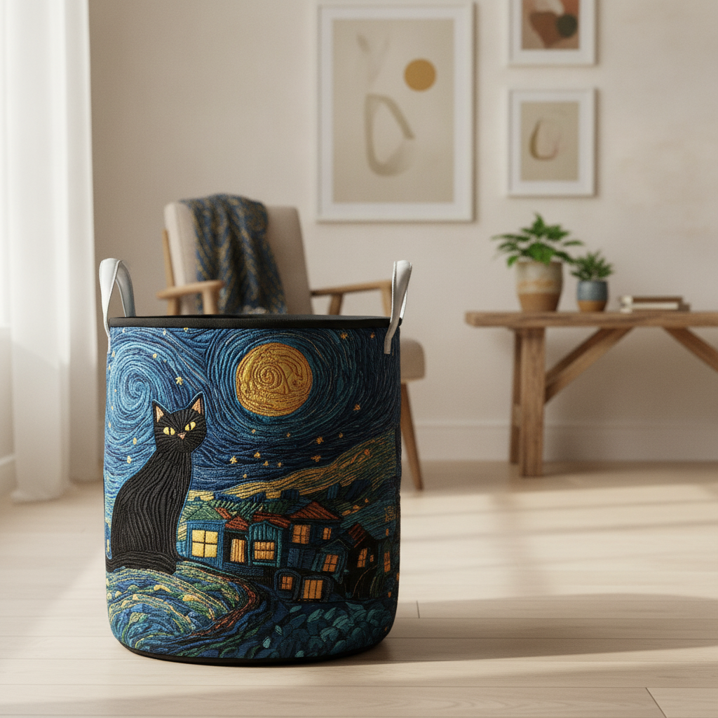 星空の足跡 ランドリーバスケット